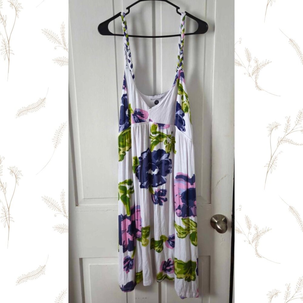 Floral Summer Dress / Beach Cover Up Sz 2X